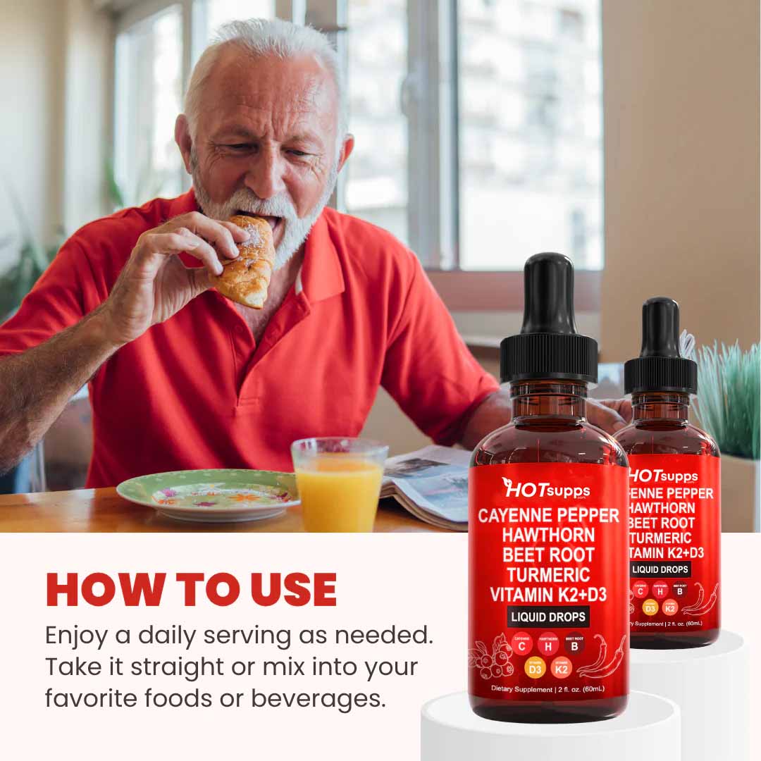 Original Cayenne Pepper Blend Liquid Drops - 30mL (1oz)