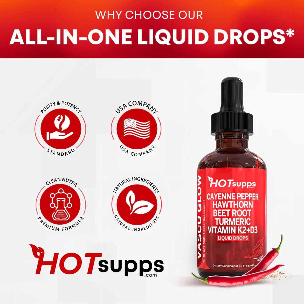 Original Cayenne Pepper Blend Liquid Drops - 30mL (1oz)