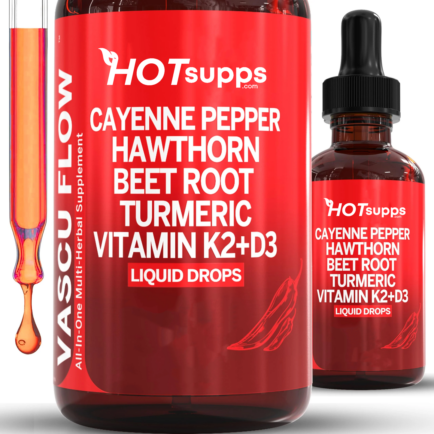 Original Cayenne Pepper Blend Liquid Drops - 30mL (1oz)